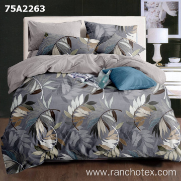 Printed 100% Polyester Microfiber Duvet Cover Sets